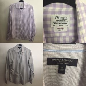 8 excellent brand work / dress shirts